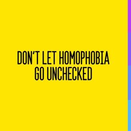 GayVAR Dont Let Homophobia Go Unchecked Square Thumbnail