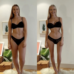 Cybersmile Chessie King Body Image Comparison