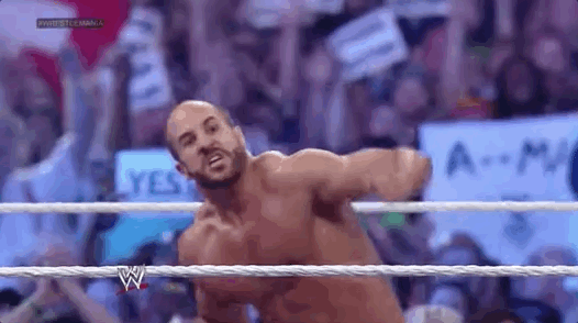 Cesaro WWE Giphy 3