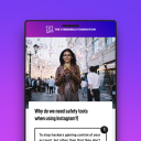 Cybersmile Module Using Instagram Safety Tools