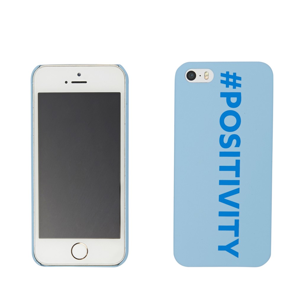 POSITIVITY Phone Case iPhone 5/5S (Blue) – Cybersmile
