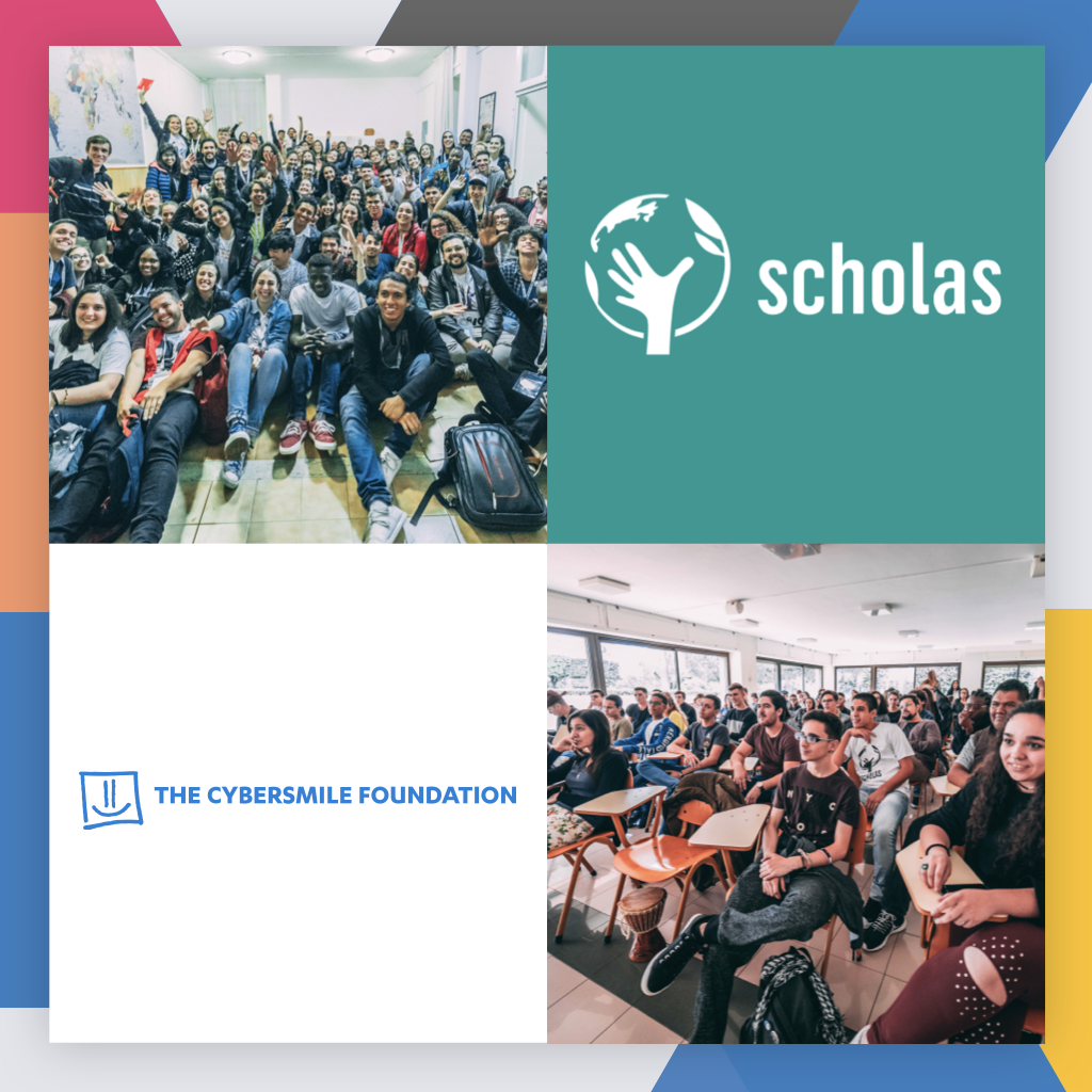 Cybersmile and Scholas announce global partnership.