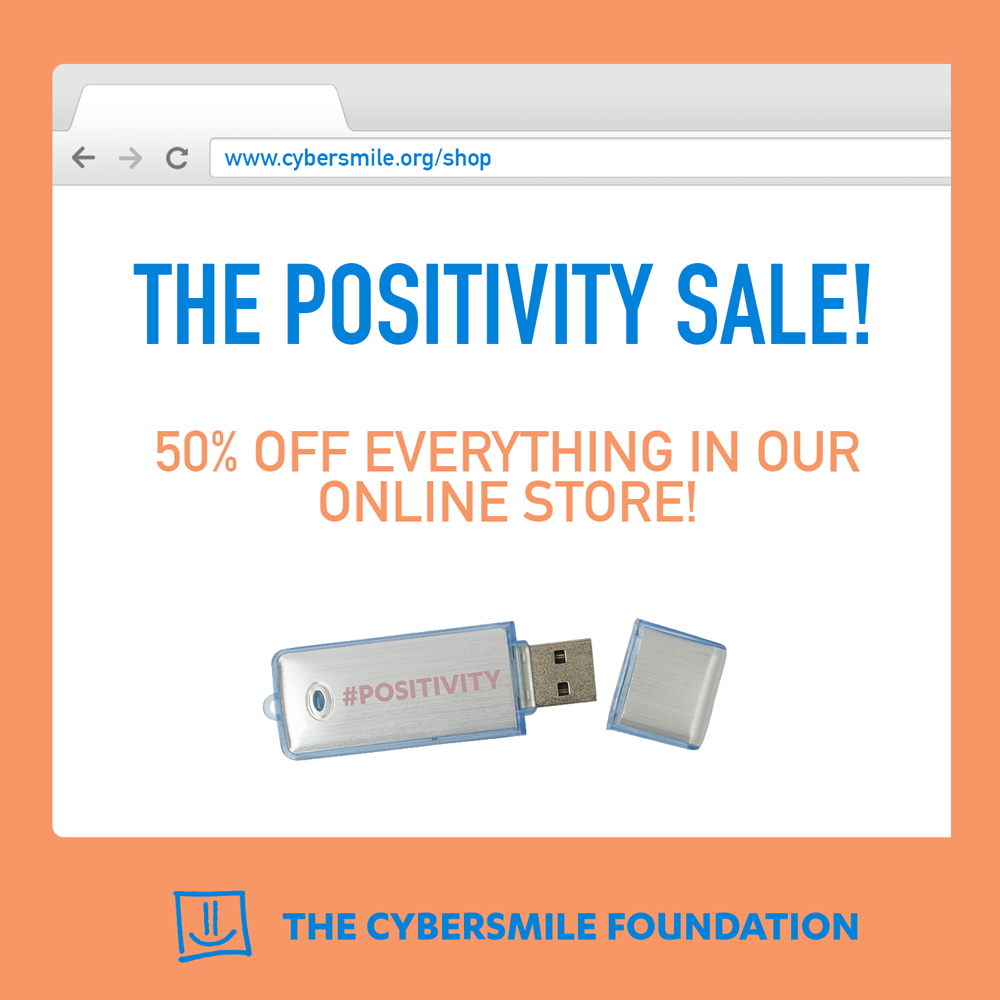 Flash Sale Announced With 50% Off Everything In Online Store – Cybersmile